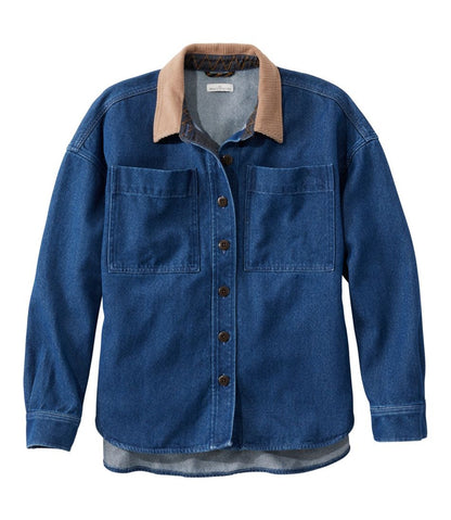 Women's Signature Denim Shirt Jac - L.L.Bean New