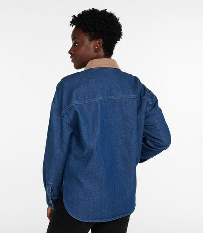 Women's Signature Denim Shirt Jac - L.L.Bean New