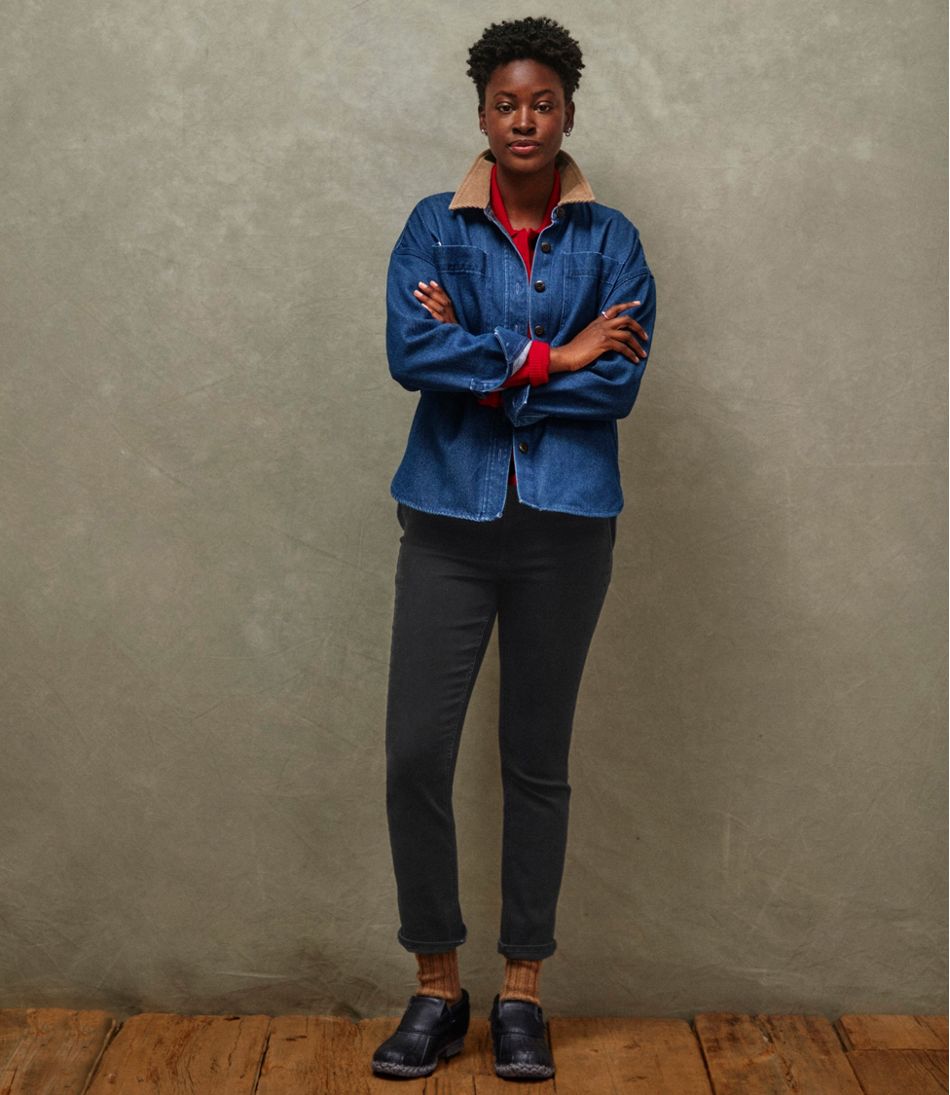 Women's Signature Denim Shirt Jac - L.L.Bean New