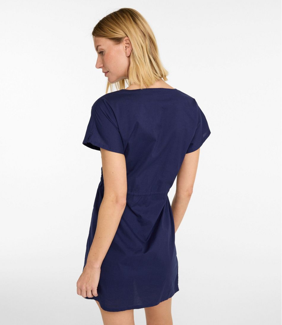 Women's L.L.Bean Coastal Cotton Cover-Up Caftan - L.L.Bean Quality