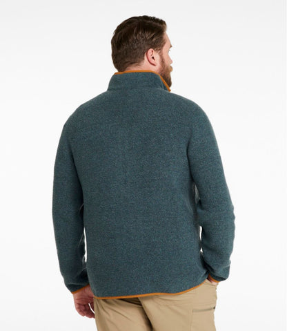 Men's All Season Wool Fleece Full-Zip Sweater - L.L.Bean Premium