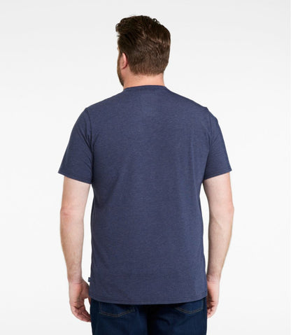 Men's Comfort Stretch Performance® Pima Tee, Short-Sleeve Without Pocket - L.L.Bean Popular