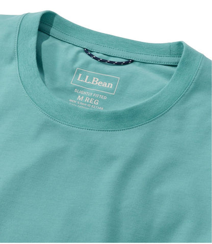 Men's Comfort Stretch Performance® Pima Tee, Short-Sleeve Without Pocket - L.L.Bean Popular
