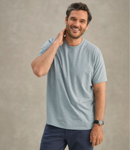 Men's Comfort Stretch Performance® Pima Tee, Short-Sleeve Without Pocket - L.L.Bean Popular