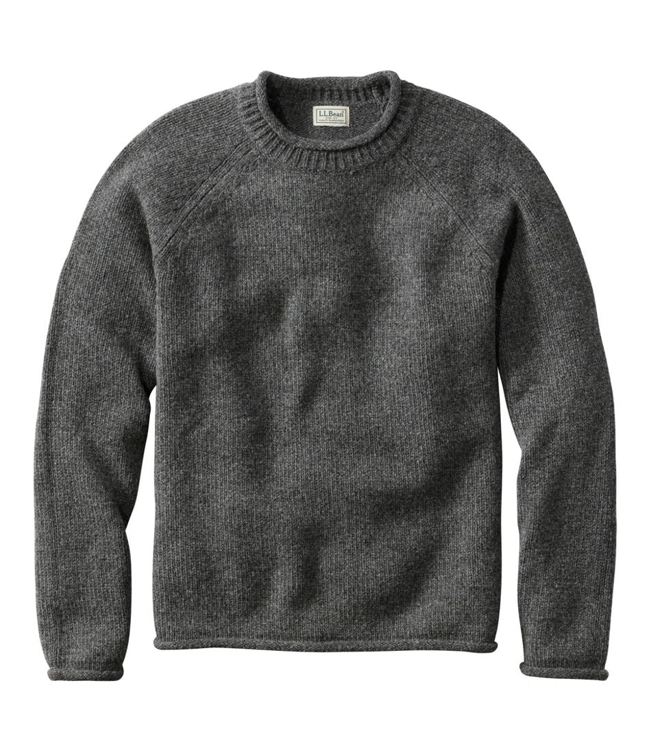 Men's Bean's Classic Ragg Wool Sweater, Rollneck - L.L.Bean Exclusive