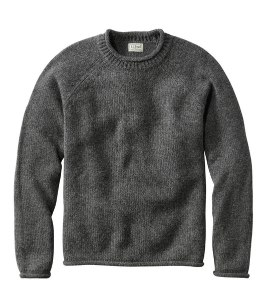 Men's Bean's Classic Ragg Wool Sweater, Rollneck - L.L.Bean Exclusive