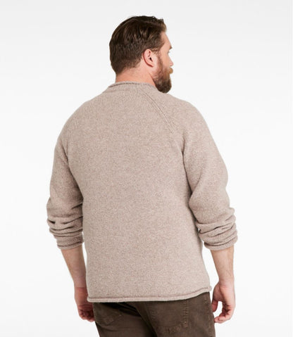 Men's Bean's Classic Ragg Wool Sweater, Rollneck - L.L.Bean Exclusive