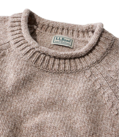 Men's Bean's Classic Ragg Wool Sweater, Rollneck - L.L.Bean Exclusive