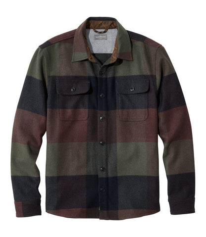 Men's Signature Wool Workshirt, Plaid - L.L.Bean Latest