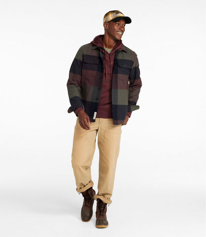 Men's Signature Wool Workshirt, Plaid - L.L.Bean Latest