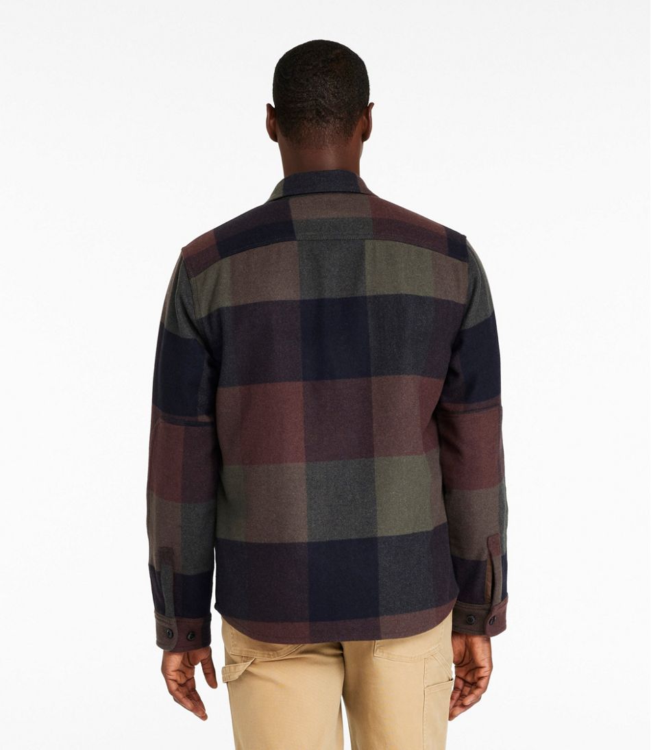 Men's Signature Wool Workshirt, Plaid - L.L.Bean Latest