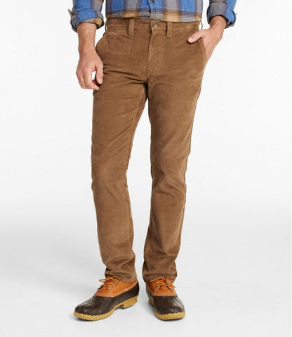 Men's BeanFlex® Corduroy Pants, Chinos, Standard Fit, Straight Leg - L.L.Bean Premium