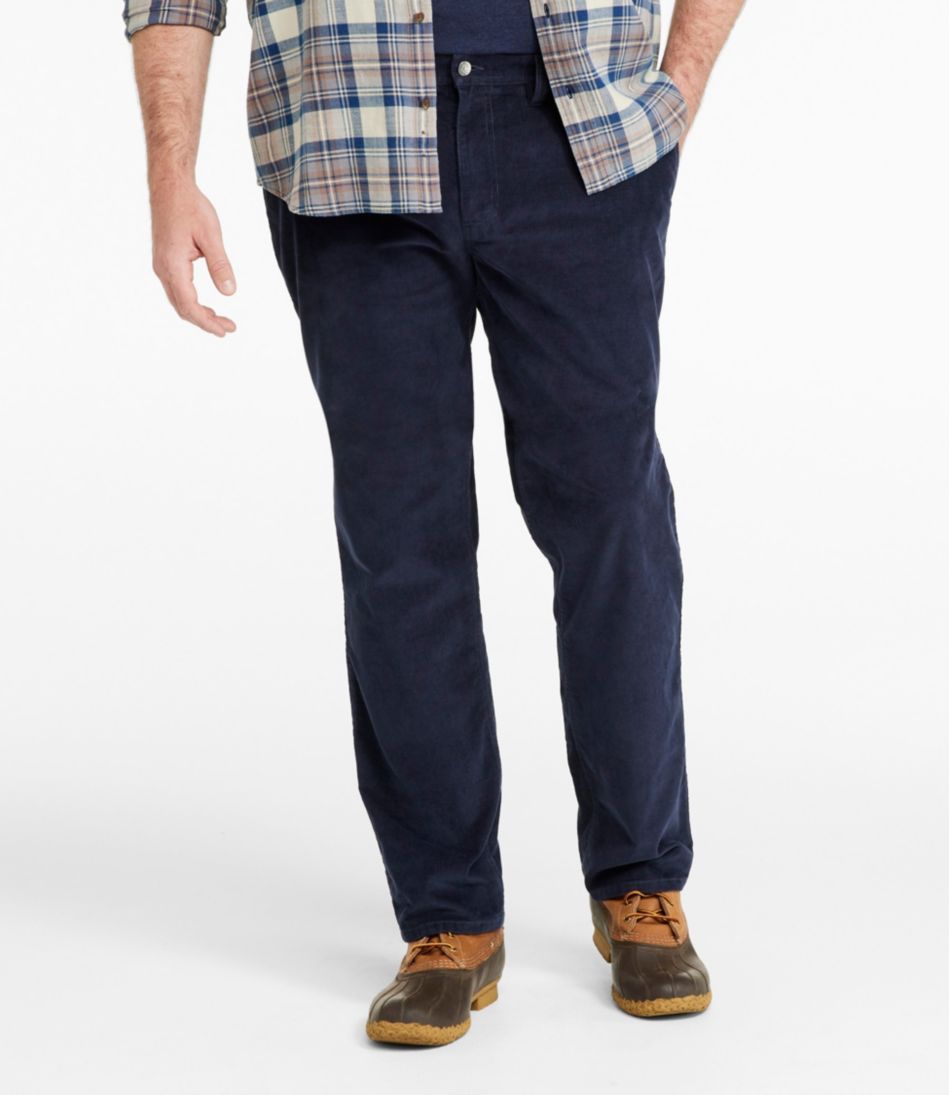 Men's BeanFlex® Corduroy Pants, Chinos, Standard Fit, Straight Leg - L.L.Bean Premium