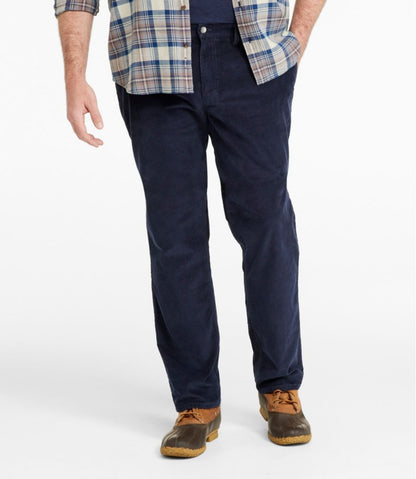 Men's BeanFlex® Corduroy Pants, Chinos, Standard Fit, Straight Leg - L.L.Bean Premium
