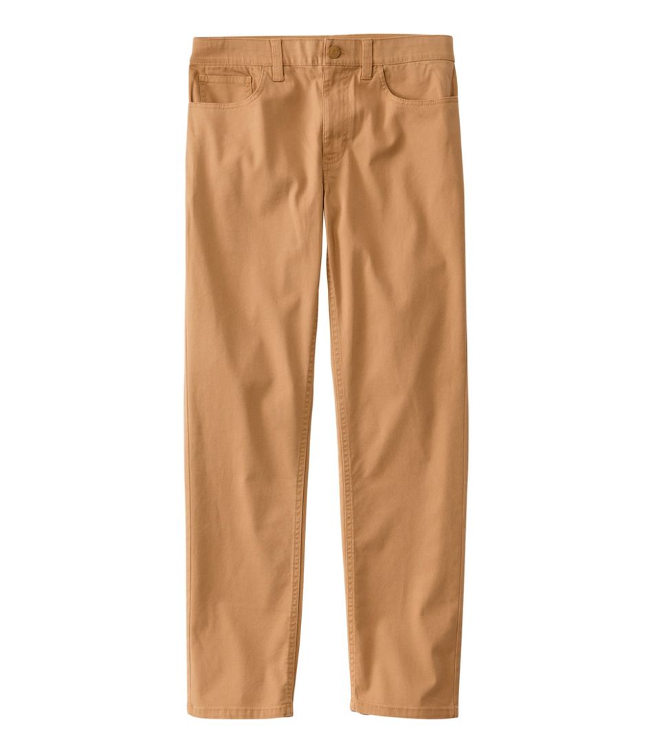 Men's BeanFlex® Performance Canvas Pants, Five-Pocket, Standard Fit, Straight Leg - L.L.Bean Recommended
