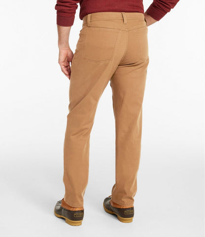 Men's BeanFlex® Performance Canvas Pants, Five-Pocket, Standard Fit, Straight Leg - L.L.Bean Recommended