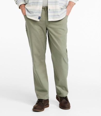 Men's BeanFlex® Performance Canvas Pants, Five-Pocket, Standard Fit, Straight Leg - L.L.Bean Recommended