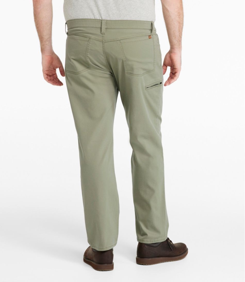 Men's BeanFlex® Performance Canvas Pants, Five-Pocket, Standard Fit, Straight Leg - L.L.Bean Recommended