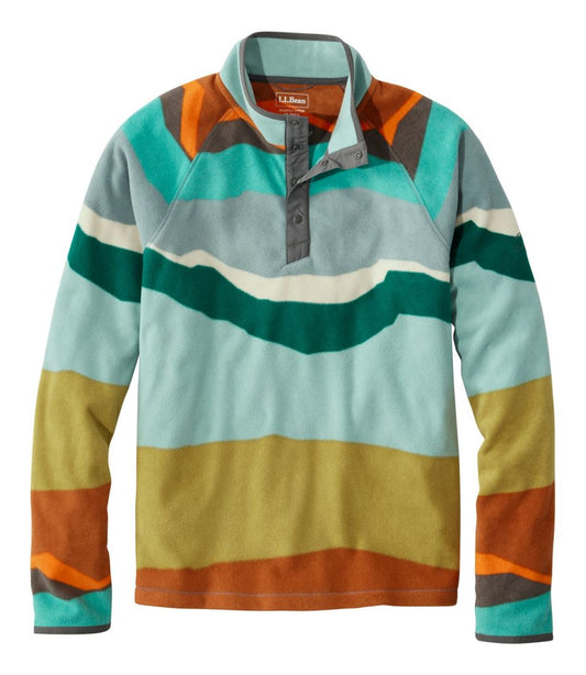 Men's All Season Access Fleece Pullover, Print - L.L.Bean Signature