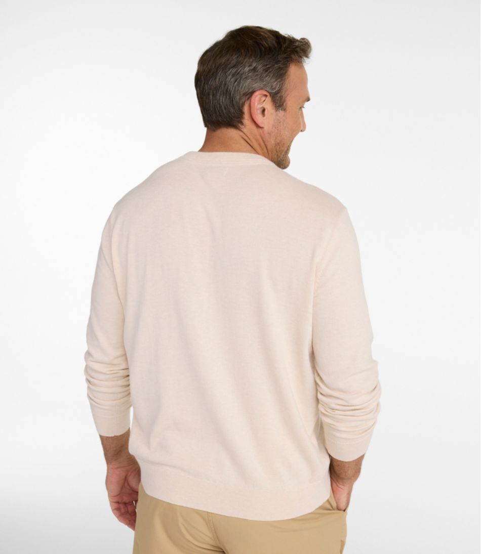 Men's All Seasons Cotton Blend Sweater, Crewneck - L.L.Bean Latest