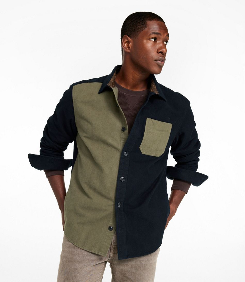 Men's Signature 1933 Chamois Cloth Shirt, Slim Fit, Mixed Media - L.L.Bean Top Pick