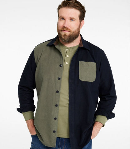 Men's Signature 1933 Chamois Cloth Shirt, Slim Fit, Mixed Media - L.L.Bean Top Pick