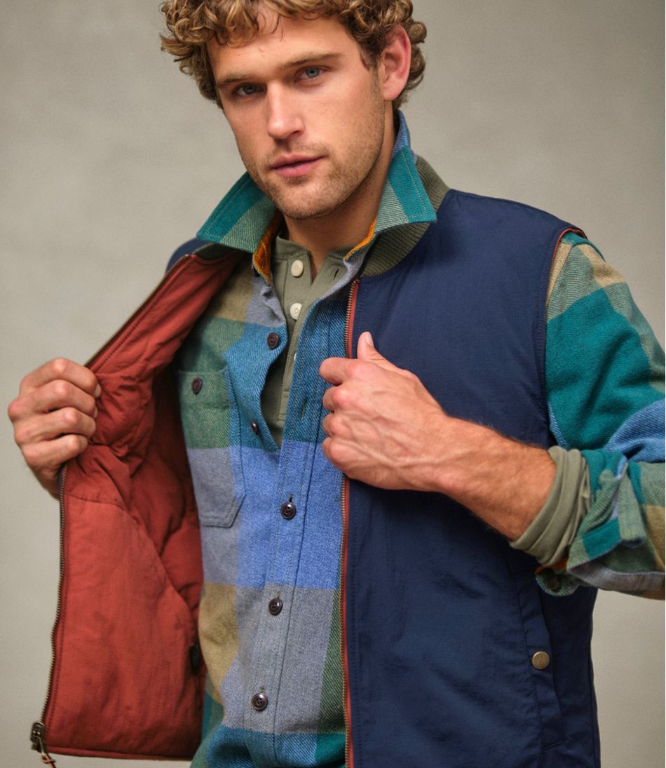 Men's Signature Reversible Quilted Vest - L.L.Bean Exclusive