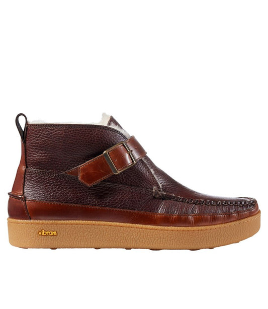 Men's Lodge Moc Vibram® Buckle Boots, Shearling - L.L.Bean Everyday