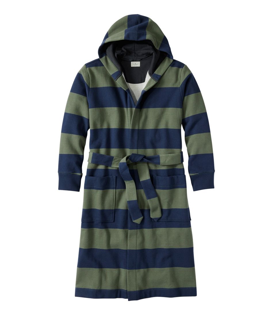 Men's Mariner Sweatshirt Robe, Stripe - L.L.Bean Latest