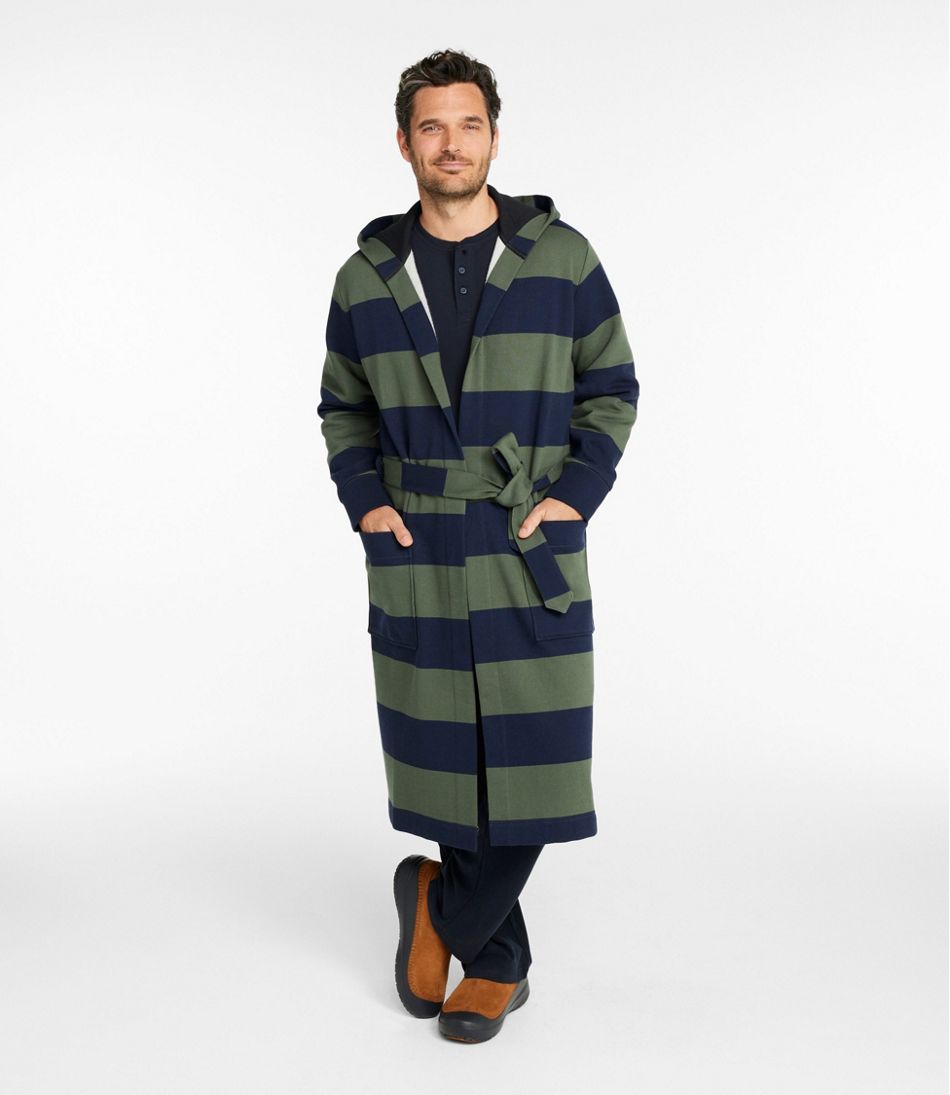 Men's Mariner Sweatshirt Robe, Stripe - L.L.Bean Latest