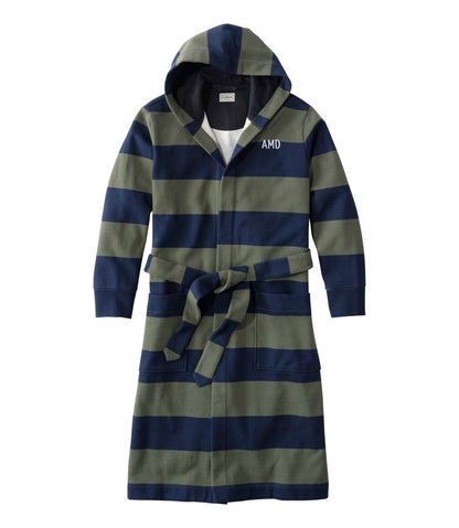 Men's Mariner Sweatshirt Robe, Stripe - L.L.Bean Latest