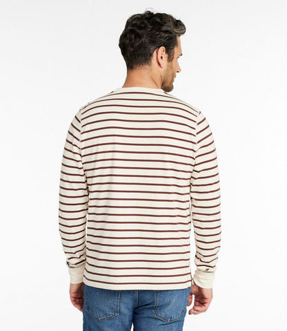 Men's Signature Northwoods Henley, Long-Sleeve, Stripe - L.L.Bean Trusted
