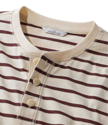 Men's Signature Northwoods Henley, Long-Sleeve, Stripe - L.L.Bean Trusted