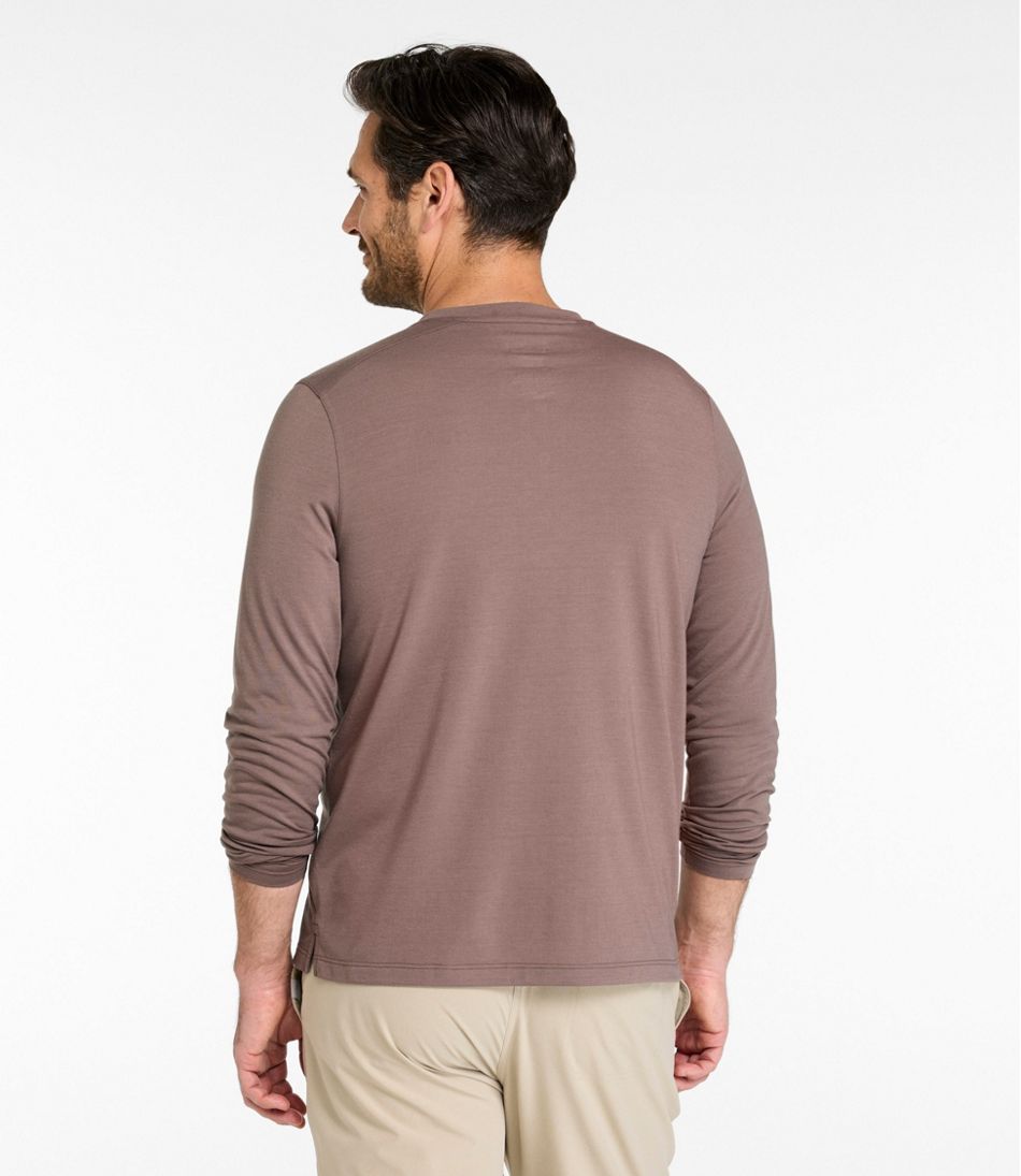 Men's Multisport Lifestyle Henley, Long-Sleeve - L.L.Bean Premium