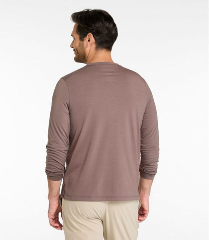Men's Multisport Lifestyle Henley, Long-Sleeve - L.L.Bean Premium