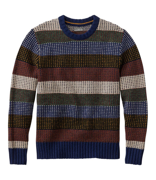 Men's Signature 1980 Matinicus Rock Sweater, Crewneck, Stripe - L.L.Bean Exclusive