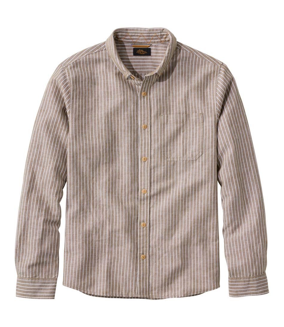 Men's Signature Wharfside Linen Blend Shirt - L.L.Bean Classic