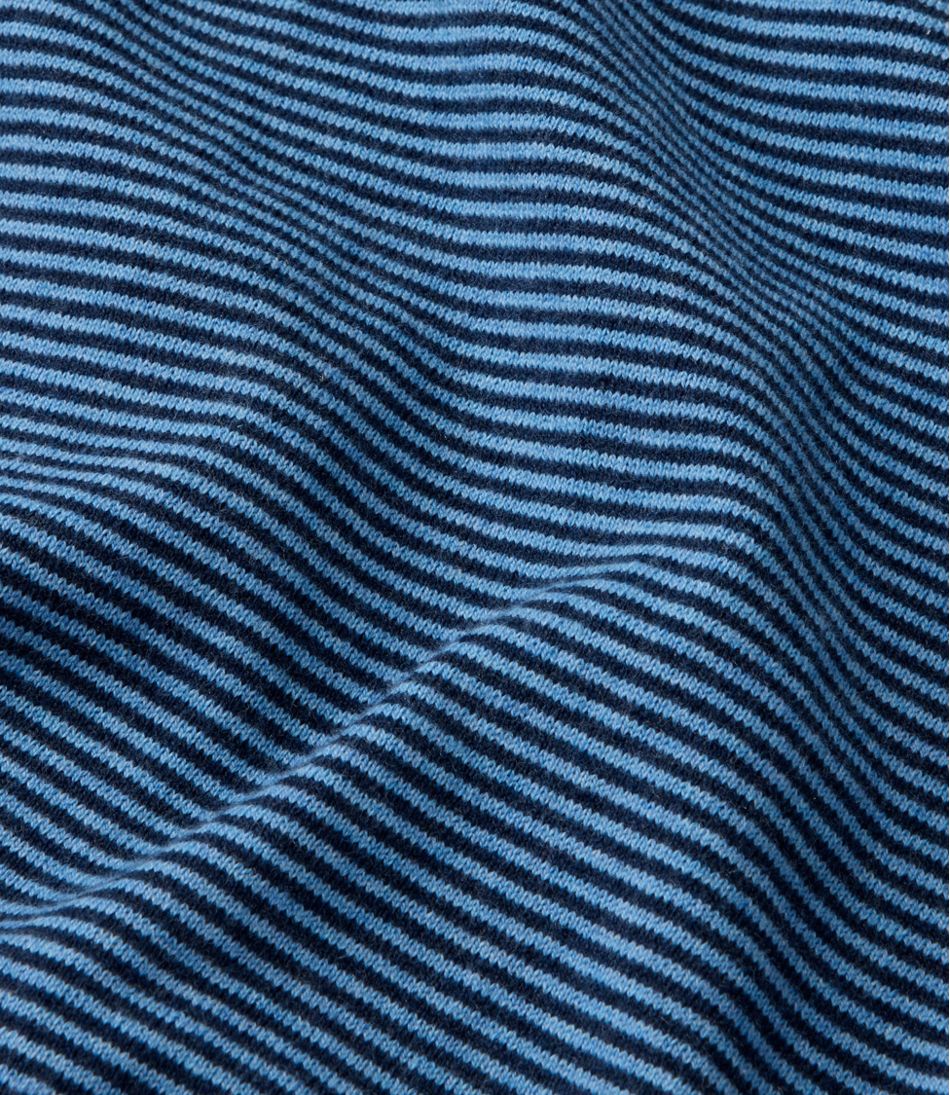 Men's All Seasons Cotton Blend Sweater, Crewneck, Stripe - L.L.Bean Latest