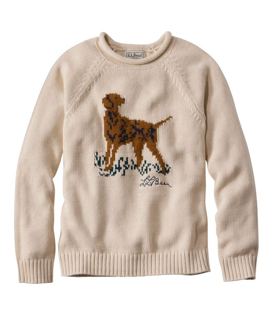 Kids' Cotton Rollneck Sweater - L.L.Bean Top Pick
