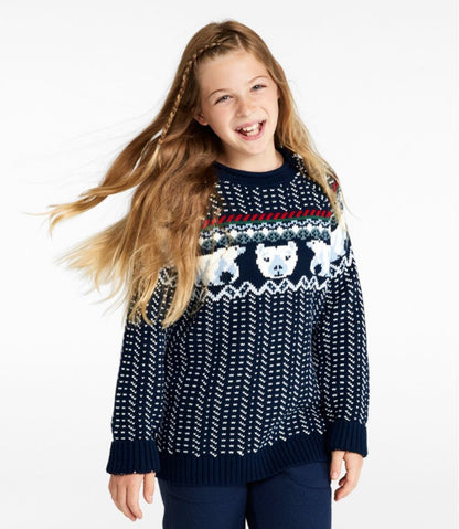 Kids' Cotton Rollneck Sweater - L.L.Bean Top Pick