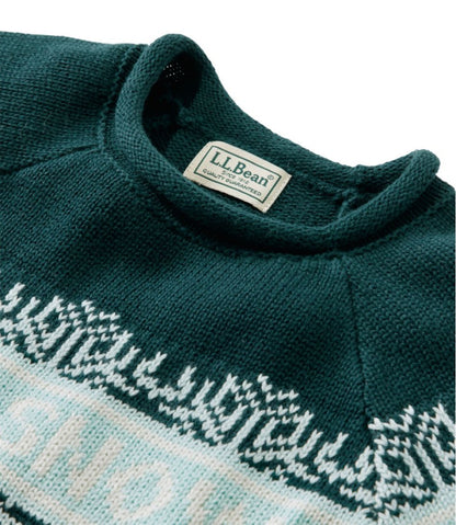 Kids' Cotton Rollneck Sweater - L.L.Bean Top Pick