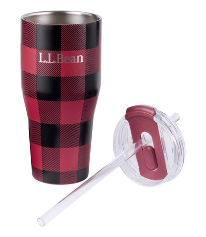 L.L.Bean Insulated Straw Tumbler, 20 oz. Print - L.L.Bean Value