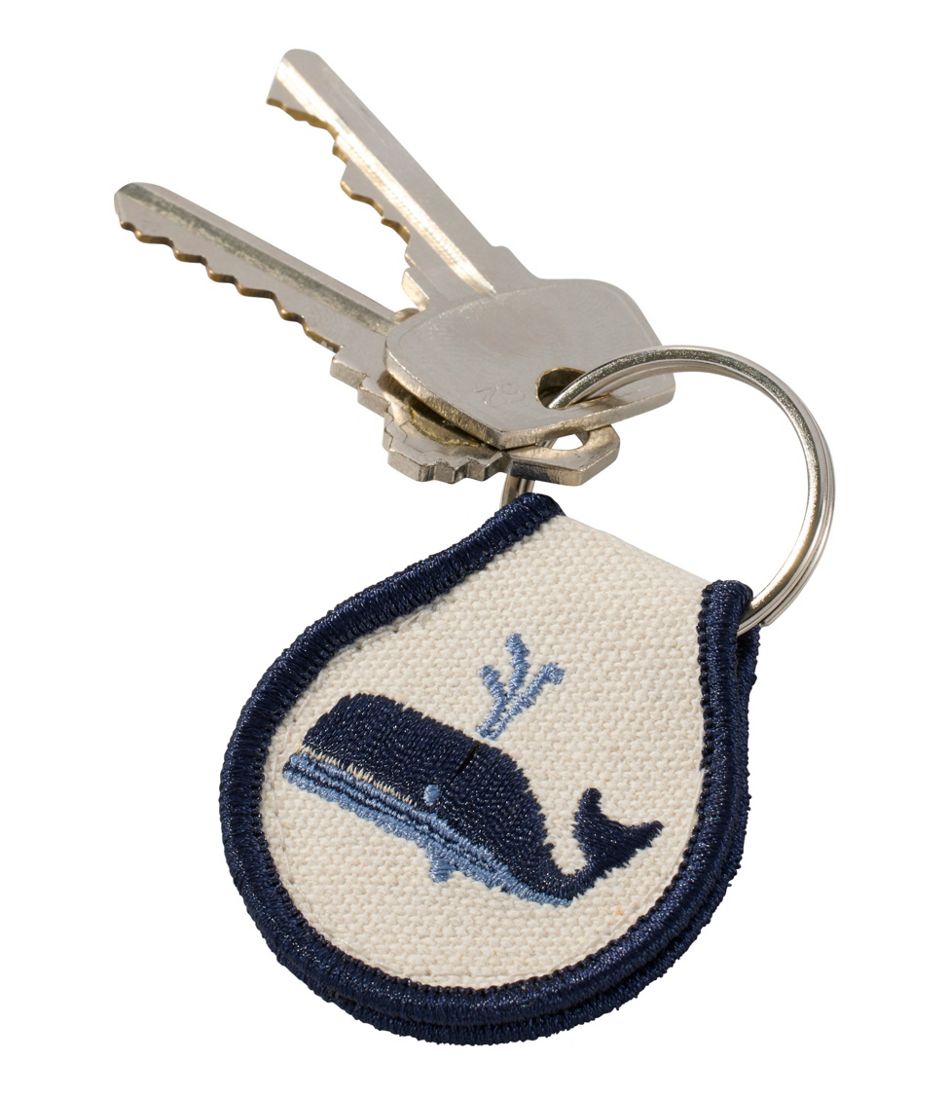 Embroidered Patch Charm, Whale - L.L.Bean Exclusive
