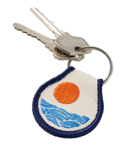 Embroidered Patch Charm, Sun & Waves - L.L.Bean Signature