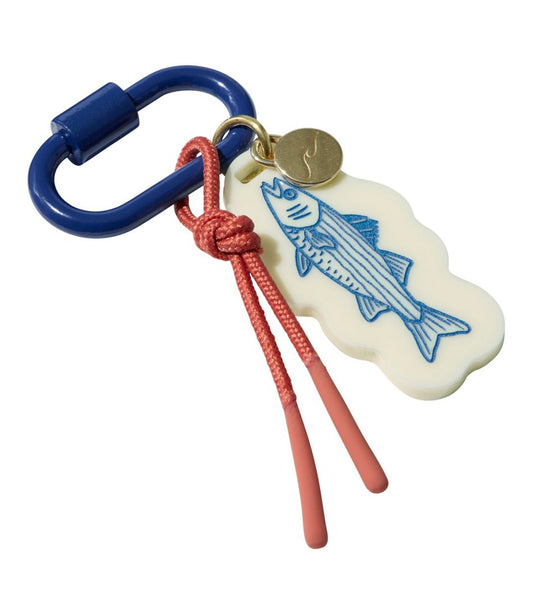 Carabiner Tassel Charm, Fish - L.L.Bean Latest