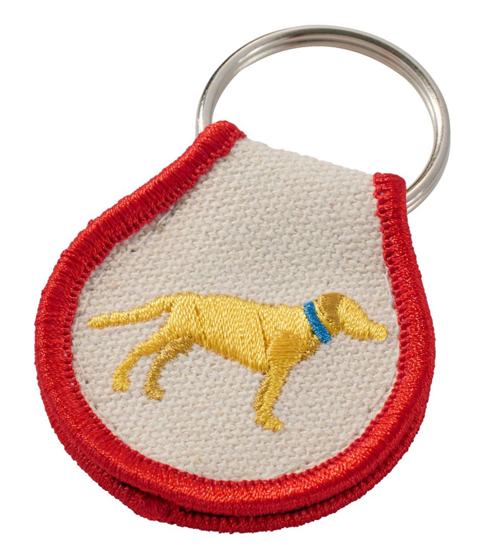 Embroidered Patch Charm, Yellow Lab - L.L.Bean Featured