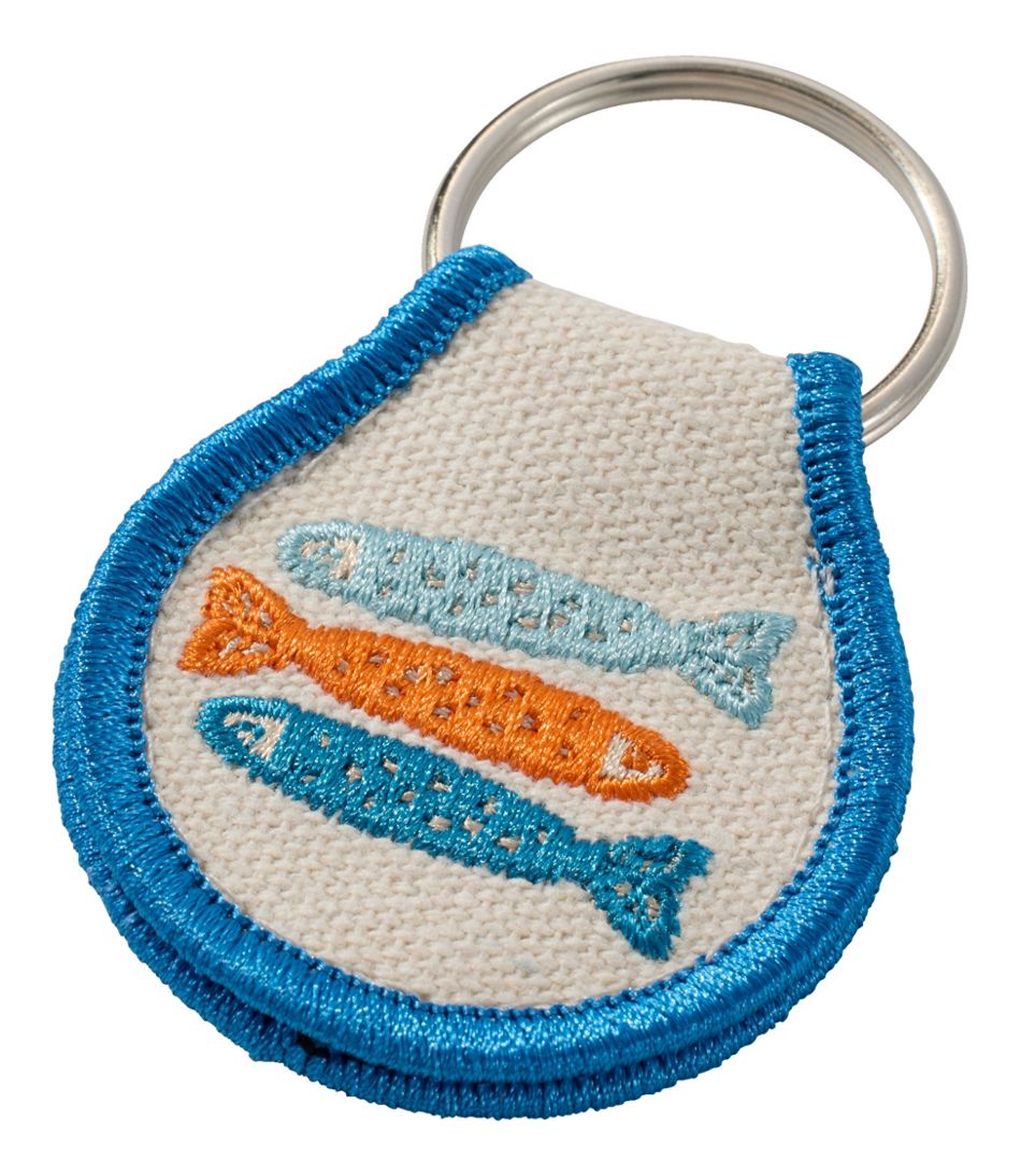 Embroidered Patch Charm, Fish - L.L.Bean Best Seller