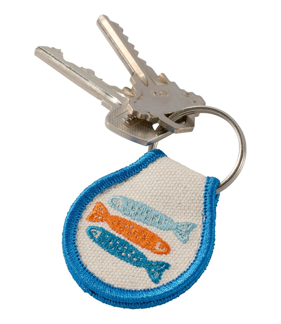 Embroidered Patch Charm, Fish - L.L.Bean Best Seller