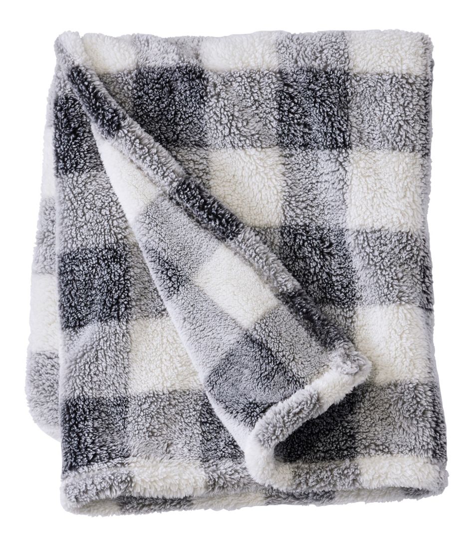 Cozy Plush Throw, Plaid - L.L.Bean Latest