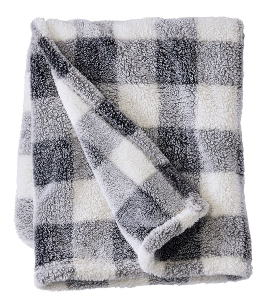Cozy Plush Throw, Plaid - L.L.Bean Latest